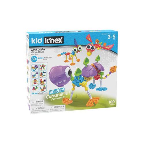 Kid K’nex Dino Dudes Building Set - Creative Build Time