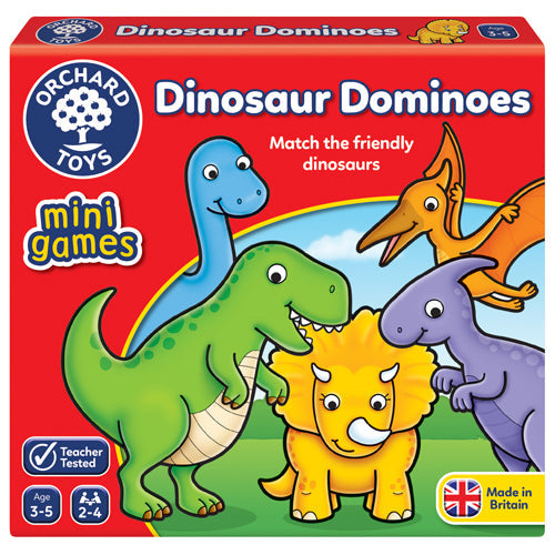 Dinosaur Dominoes Mini Game - Hands On Build